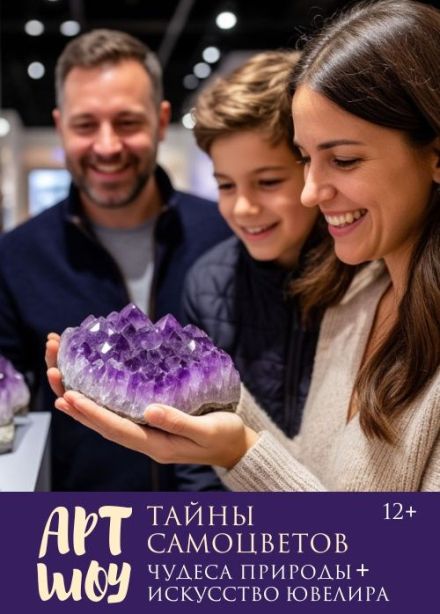 Арт-шоу «Тайны самоцветов: чудеса природы + искусство ювелира»