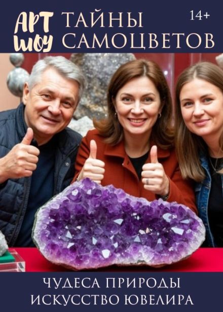 Арт-шоу «Тайны самоцветов: чудеса природы + искусство ювелира»