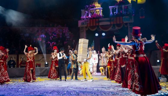 Итальянский цирк: слоны и тигры