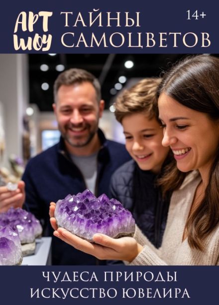 Арт-шоу «Тайны самоцветов: чудеса природы + искусство ювелира»