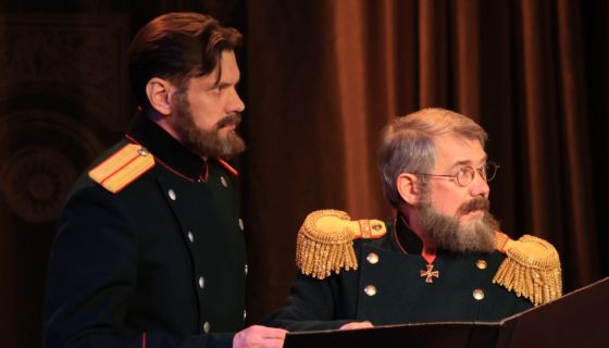 Спектакль «Мосин: трёхлинейный роман»